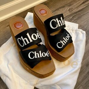 Chloe 2” Platform Woody Espadrilles